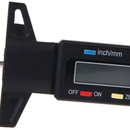 Digital Tire Tread Depth Gauge LCD with Inch and MM Conversion of 0-0.98 Inches Height Gauge-36