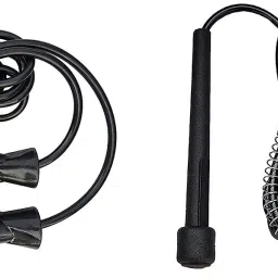 Combo Of Skipping Rope With Pencil Rope For Men & Women Fitness Accessory Kit Kit-image-39