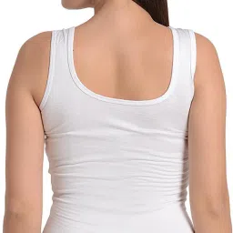 Women White Camisole-image-2