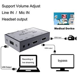 Microware Ezcap 312 Game Link Pro HDMI Capture 4K Live Streming Compatible with Resolution of 4Kp60 image 2