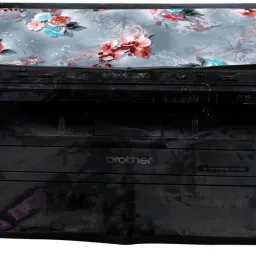 HomeStore-YEP Printer Cover For Brother DCP-L2541DW Printer Blue Flower Printer Cover-14