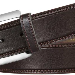 Men Evening, Party, Formal, Casual Brown Artificial Leather Belt-image-27