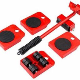 Furniture Lifter Mover Tool Set Heavy Duty Furniture Lifter with 4 Sliders for Easy and Safe Moving, 360 Degree Rotatable Pads, Suitable for Sofas, and Refrigerators Appliance Furniture Caster, Furniture Moving Tool - 4 Appliance Furniture Caster-image-59