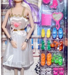 Beautiful Foldable Doll @ White-72