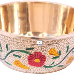 Brass Serving Bowl-image-74