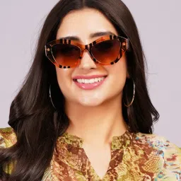 UV Protection Retro Square Sunglasses (Free Size)-image-15