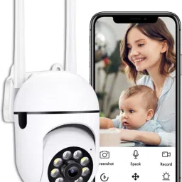 TP PLUS Wi-fi Wireless IP CCTV Security Camera Light Vision Remote Indoor 1080p V380 Pro Security Camera-33
