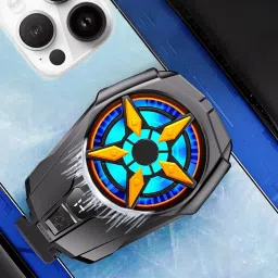 PAPLAJ ENTERPRISES SL-09 Magnetic Cell Phone Cooler, Phone Cooling Fan Portable Lightweight 1 Fan Cooling Pad-image-80