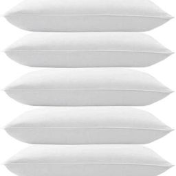 5 Star Hotel Cotton Solid Sleeping Pillow Pack of 5-image-43