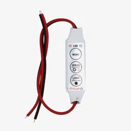 3-Key 12V LED Strip Dimmer – 5 Modes & 5 Speed Flasher, Blinker for Led Lights 2 A Step Dimmer-37