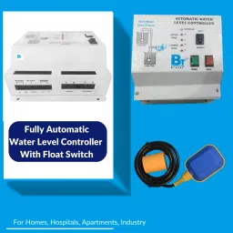 Blackt Electrotech (BT21C) Fully Automatic Water Tank Level Controller Sensor with TWO Float Switch Smart Kit image 2