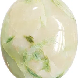 Green Kyanite Oval Palm Stone Crystals Green Kyanite Large Crystal Palm Stone Polished Oval Crystal Pebbles-image-78