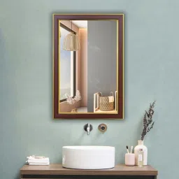 Frame Wall Mirror For Bathroom,Shaving Mirror,Mirror For Room,-12”X18”-FM1218A1 Bathroom Mirror-picture-35