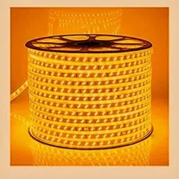 Waterproof Led RopeLight for Indoor/Outdoor with Adapter(Amber(Kesariya)(5 Mtr.) Recessed Ceiling Lamp-21