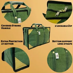 giriraj canvas hub Royal 25 No. with 2 pockets Canvas Tool Bag image 2