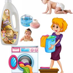 Baby Liquid Detergent Top Load 1L Remove Stains Liquid Detergent Fresh Liquid Detergent-image-84