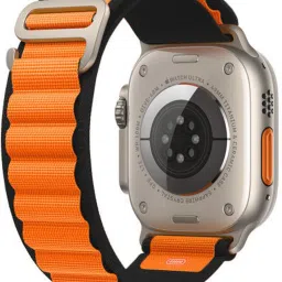 LiveStore T800 Ultra Watch 8 Ultra i8 Pro Max, W26, T800 Smart Watch Strap Black Orange 44 mm Resin Watch Strap-image-66