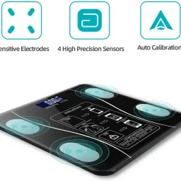 PN-AUK Smart Connected Electronic Digital Weighing Scale / BMI Scale, Large LCD Display Weighing Scale image 4