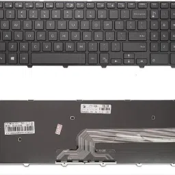 TechSonic 15-3000 5000 3541 3542 3543 5542 3550 5545 5547 15-5547 15-5000 15-5545 17-5000 Laptop Keyboard Replacement Key-image-0