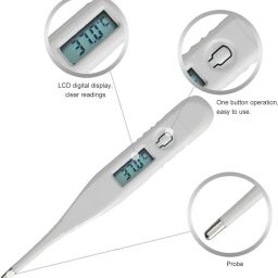 dr. morepen gluco with 50 stips and thermometer Glucometer image 4