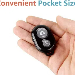 shipsify Remote Shutter Release Bluetooth Camera Control for iOS & Android TabletCamera Remote Control image 4