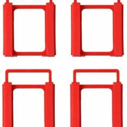BIGGEAR (Pack of 4) Bracket SSD HDD Notebook 2.5 inch Hard Disk Drive Plastic Adapter Mount-25