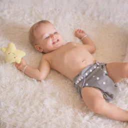 aerex Reusable Baby 2 Cloth Diapers For 0 to 3 Years Without Insert Pads image 4