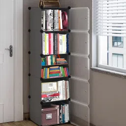 Metal Open Book Shelf-17