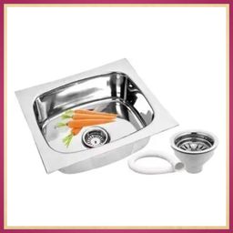 Utility Sink for Kitchen – 18x16x8 Glossy Stainless Steel R.C_Utility Sink for Kitchen – 18x16x8 Glossy Stainless Steel Vessel Sink-image-83