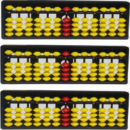 13 ROD YELLOW AND RED ABACUS KIT SET OF 3-5