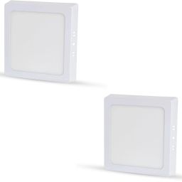 8 Watt Warm white Square Surface Light (Pack of 2) Ceiling Light Ceiling Lamp-image-99