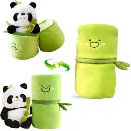 Bamboo Panda Stuffed Animal Funny Gifts for Boys, Girls (Size 9 Inch) - 12 cm-image-33