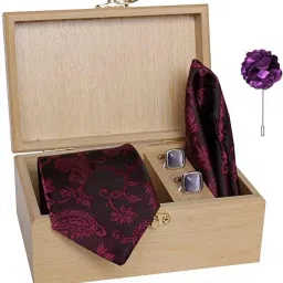 AXLON Silk Cufflink & Tie Pin Set-image-68