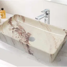 BIG SIZE DESIGNER PREMIUM TABLE TOP COUNTER TOP WASH BASIN 24x13.5x5 439 Table Top Basin-image-9