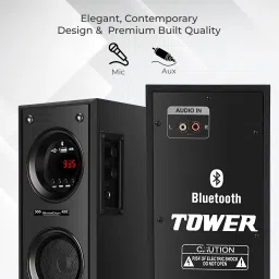 Xhimdun TIM7 TOWER SPEAKER 100 W Bluetooth Tower Speaker image 2