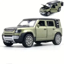 Presents_1:36 Defender Car Metal Body Openable Doors, Bonnet Pull-Back Action_A3-25