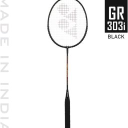 GR 303i Black Strung Badminton Racquet-11