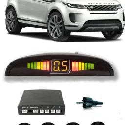 VB249 Black Car Reverse Parking Sensor with LED Display 4 Sensor V249 Parking Sensor-image-0
