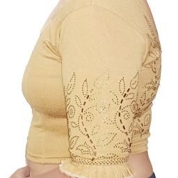 Round Neck Women Blouse-image-96