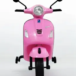 VESPA PINK ELECTRIC RIDE ON SCOOTER FOR 3- 7 YEAR KIDS Scooter Battery Operated Ride On-image-47