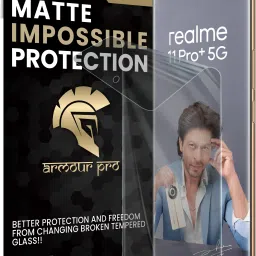 ArmourPro Edge To Edge Screen Guard for Realme 11 Pro Plus 5G, Realme 11 Pro 5G, Realme 11 Pro Plus, ( Not a Tempered Glass, it’s a Unbreakable Nano Fiber Membrane)-18