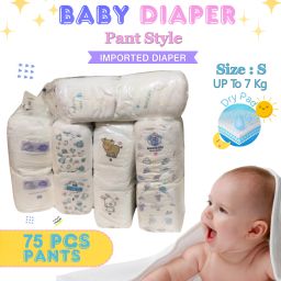Imported Baby Diaper Small S-4-7 KG - S-image-1