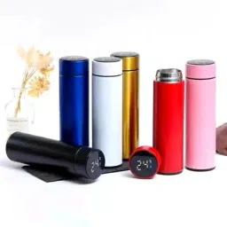 nimg LED temperature water bottle display Iindicator water bottle hot cool 500 ml 500 ml Flask image 4