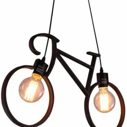 Pendant Light Metal Antique Cycle Shape for Home Decor Living Room Pendants Ceiling Lamp Chandelier Ceiling Lamp-15