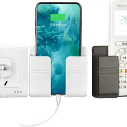 M/S DSNS Wall Mount Charger Phone Hanging | Remote Stand Bracket Charging Dock Pack OF 2 Mobile Holder-14