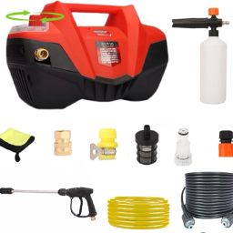 AQUABLAST2.6 2600WATTS PRESSURE ADJUSTMENT WITH 1 LTR FOAM LANCE Pressure Washer-image-137