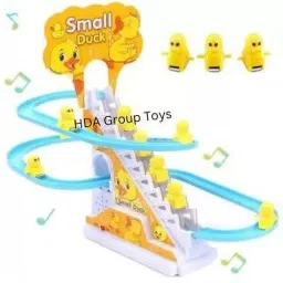 Duck Track Set Toys for Kids Climbing Stairs Dancing Duck Slide Toy-25