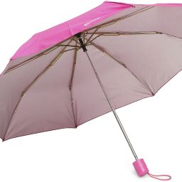 Solid 3 Fold Manual Open 8 Aluminium Ribs UV Coated Windproof Silver Coating Umbrella-26