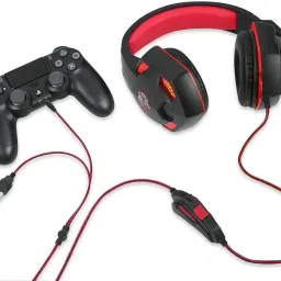 Professional Wired Gaming Headset with 40mm Driver for Surround Stereo Sound Wired Gaming Headset-50