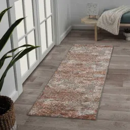 obsessions Brown Persian 2x7 Feet Machine Made Runner-picture-6